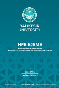 Necatibey Faculty of Education Electronic Journal of Science and Mathematics Education