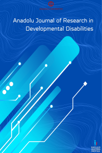 Anadolu Journal of Research in Developmental Disabilities Kapak resmi