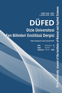 Dicle Üniversitesi Fen Bilimleri Enstitüsü Dergisi