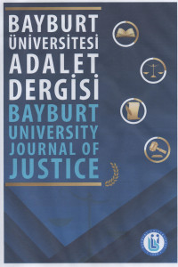 Bayburt Üniversitesi Adalet Dergisi