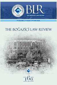 The Boğaziçi Law Review