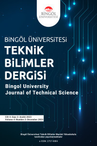 Bingöl Üniversitesi Teknik Bilimler Dergisi