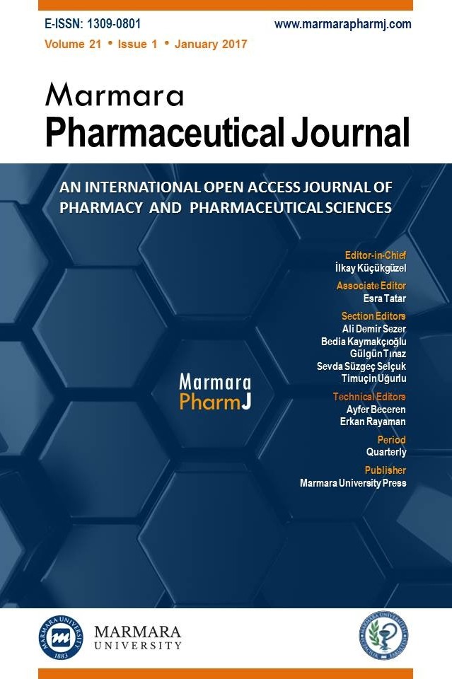 Marmara Pharmaceutical Journal