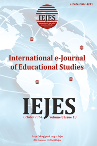 International e-Journal of Educational Studies