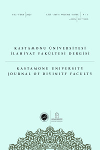 Kastamonu Üniversitesi İlahiyat Fakültesi Dergisi