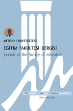 Mersin University Journal of the Faculty of  Education