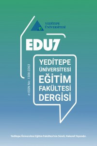 Edu 7: Yeditepe Üniversitesi Eğitim Fakültesi Dergisi