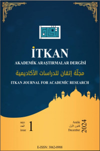 İtkan Akademik Araştırmalar Dergisi Kapak resmi