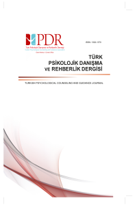 Turkish Psychological Counseling and Guidance Journal