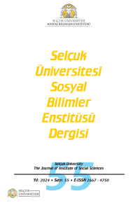 The Journal of Selcuk University Social Sciences Institute Cover image