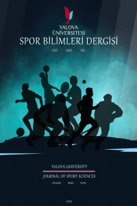 Yalova Üniversitesi Spor Bilimleri Dergisi Kapak resmi