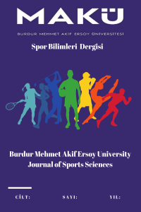 Burdur Mehmet Akif Ersoy Üniversitesi Spor Bilimleri Dergisi