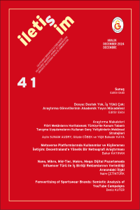 Galatasaray University Journal of Communication