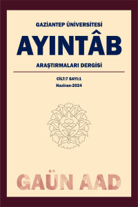 Gaziantep University Journal of Aintab Researches