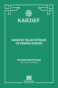 Karatay Journal of Islamic Economics and Finance