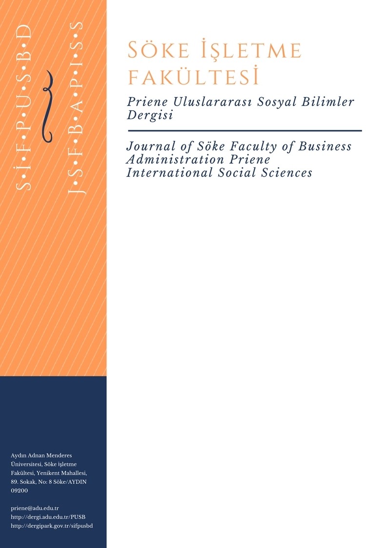 Journal of Söke Faculty of Business Administration Priene International Social Sciences