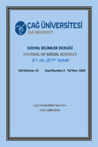 Çağ University Journal of Social Sciences