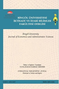 Bingöl Üniversitesi İktisadi ve İdari Bilimler Fakültesi Dergisi