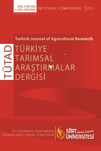 Türkiye Tarımsal Araştırmalar Dergisi