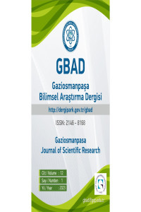 Journal of Gaziosmanpasa Scientific Research