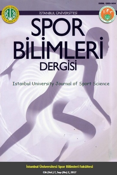 İstanbul Üniversitesi Spor Bilimleri Dergisi