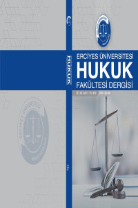 Erciyes Üniversitesi Hukuk Fakültesi Dergisi