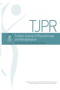 Türk Fizyoterapi ve Rehabilitasyon Dergisi