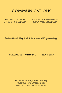 Communications Faculty of Sciences University of Ankara Series A2-A3 Physical Sciences and Engineering