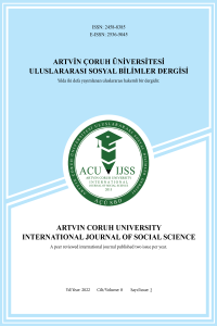Artvin Coruh University International Journal of Social Sciences