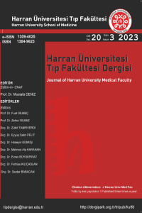 Harran Üniversitesi Tıp Fakültesi Dergisi