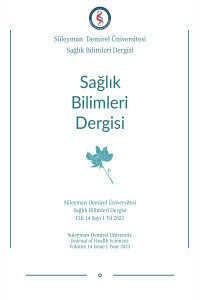 Süleyman Demirel Üniversitesi Sağlık Bilimleri Dergisi