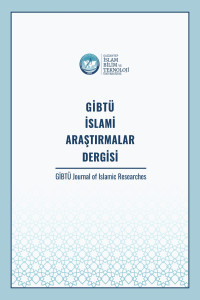 GİBTÜ  İslami Araştırmalar Dergisi