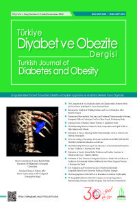 Türkiye Diyabet ve Obezite Dergisi