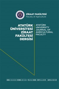 Atatürk University Journal of  Agricultural Faculty