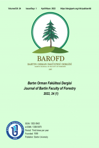 Journal of Bartin Faculty of Forestry