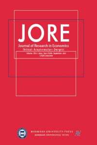 Journal of Research in Economics Kapak resmi